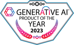 Generative-AI Product of the year 2023 Badge